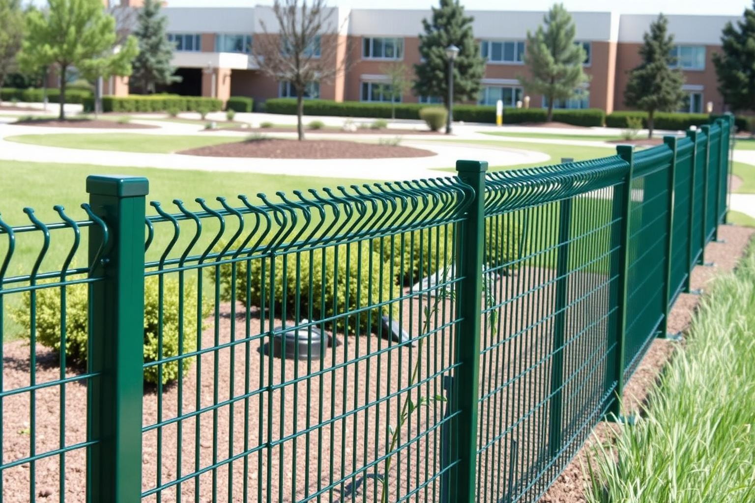 3D Fence Panel – 1000MM Height installation 1